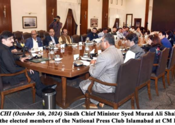 Sindh govt spending Rs218bn on Karachi’s development, Murad Ali Shah tells Islamabad Journalists