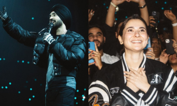 Hania Aamir joins Diljit Dosanjh on stage at London