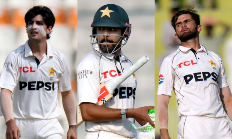 Pak England test series- Babar, Naseem, Shaheen, Sarfaraz dropped