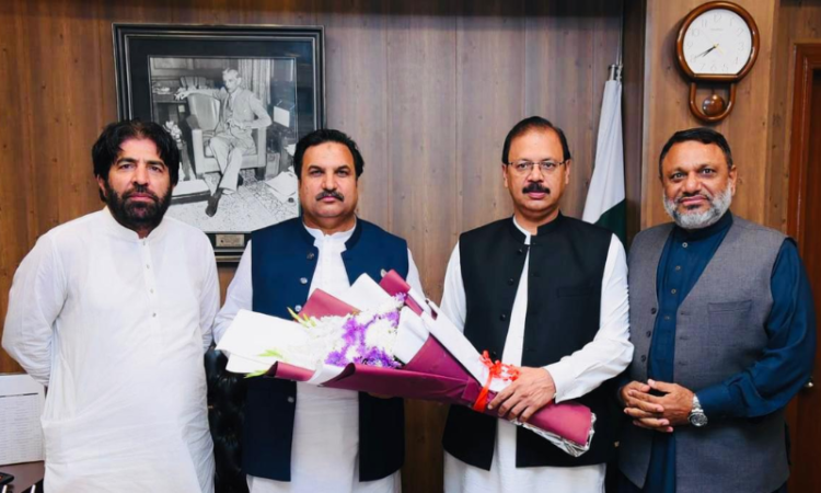 Zahid Iqbal Chaudhary felicitates newly elected ICCI vice president