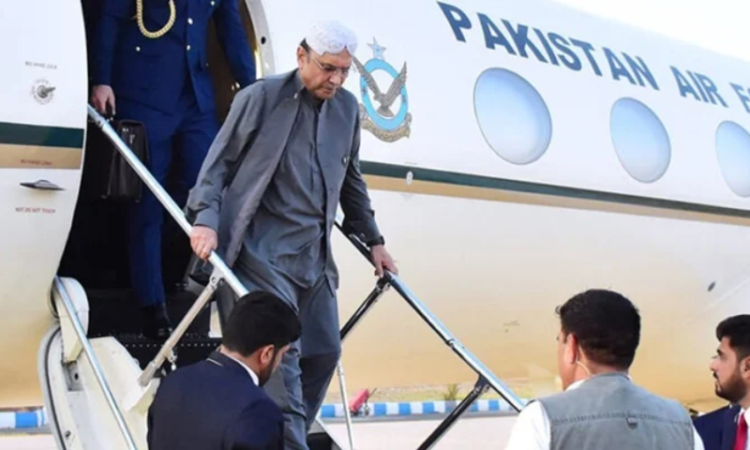 President suffers foot fracture on arrival in Dubai