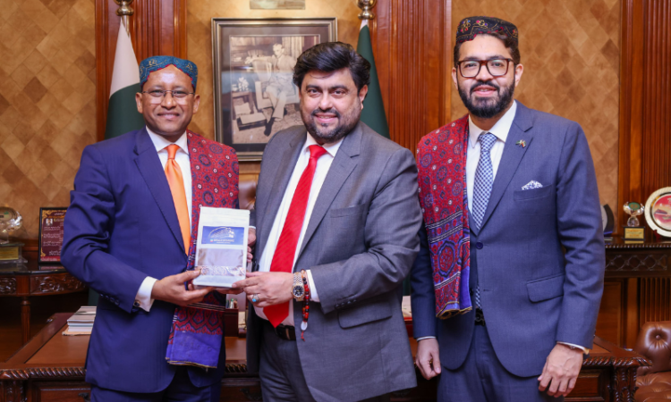 Ethiopian Ambassador lauds Governor Sindh for youth empowerment initiatives