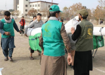 KSrelief distributes 250 shelter kits in Afghanistan’s Kabul province