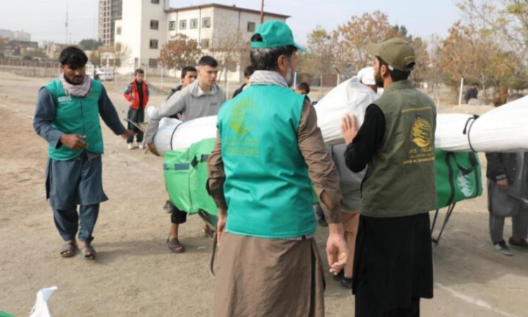 KSrelief distributes 250 shelter kits in Afghanistan’s Kabul province