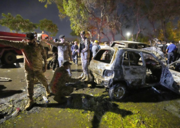 Karachi airport blast: four including a woman arrested, minister confirms