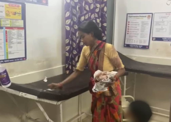 India- Pregnant woman allegedly made To clean hospital bed On which her husband died