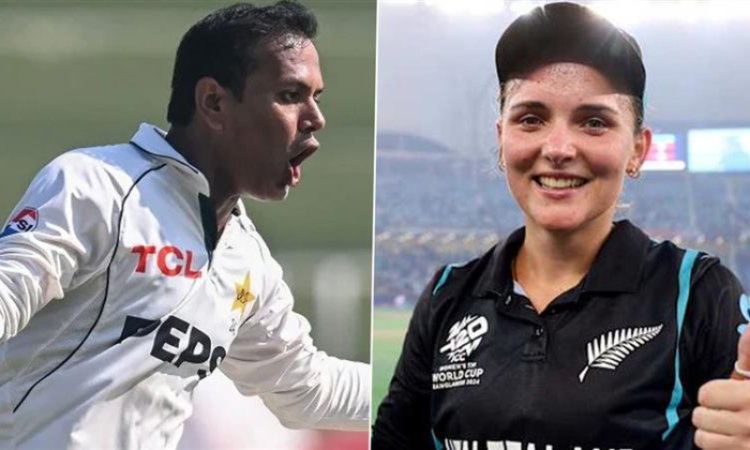 Noman Ali and Amelia Kerr named ICC Players of the Month for October 2024