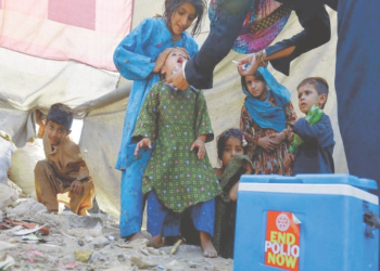 Three new polio cases reported in Pakistan