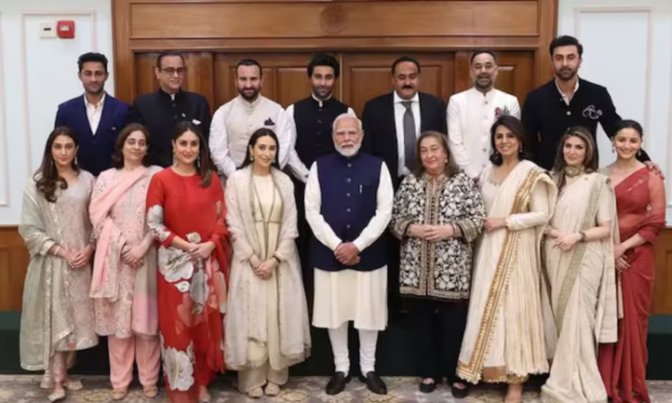 Kapoor family meets PM Modi ahead of Raj Kapoor’s 100th birth anniversary celebrations