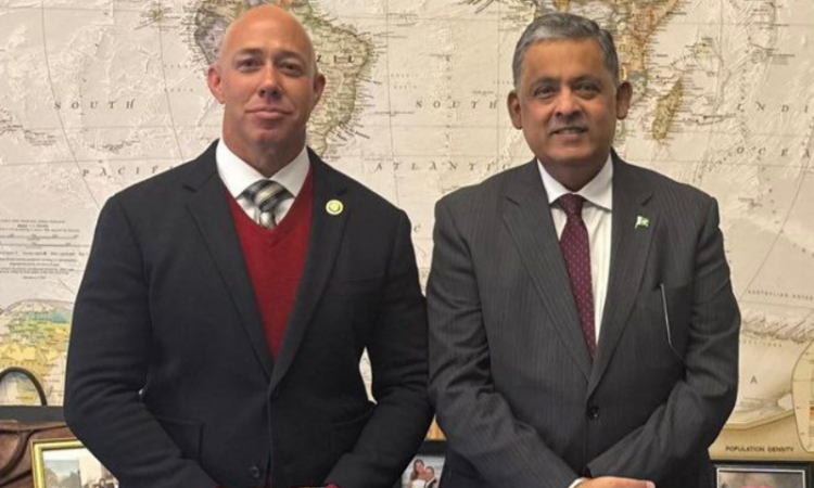 Pakistani envoy meets Congressman Brian Mast, new chair of key Congressional committee