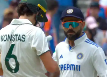 Virat Kohli penalized for on-field incident with Sam Konstas