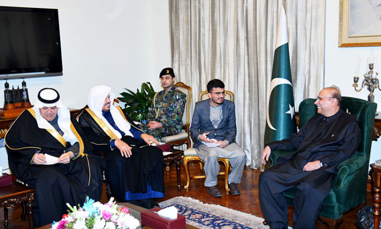 President Zardari stresses enhanced parliamentary cooperation with Saudi Arabia