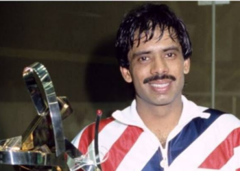 Squash legend Jahangir Khan ranked among top 50 athletes worldwide