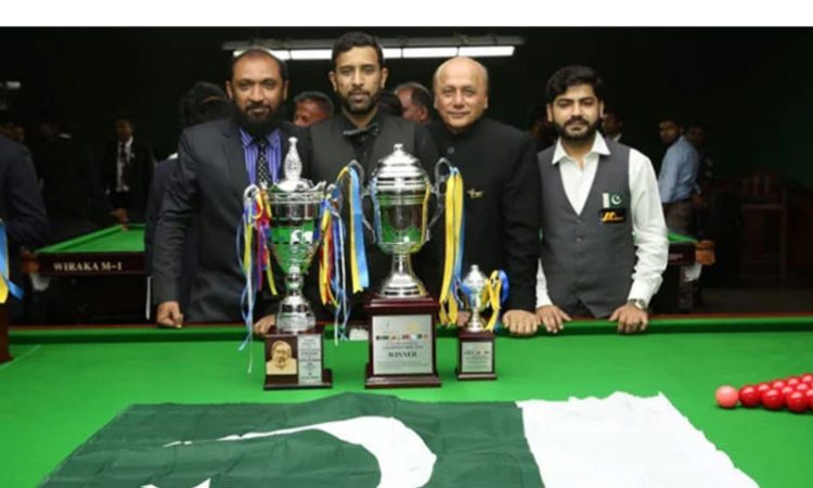 Mohammad Asif clinches 3rd SAARC Snooker Championship; President, PM laud victory