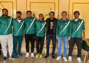 Pakistan Davis Cup Team departs for Kazakhstan ahead of World Group 1Playoff tie