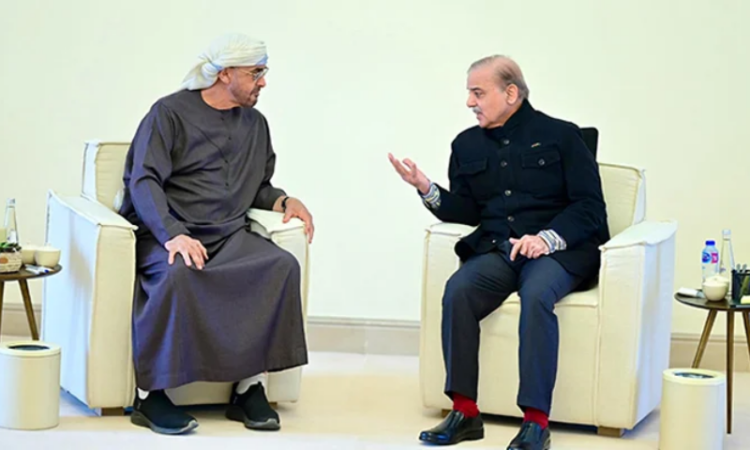 Shehbaz meets UAE President, express commitment to deepening bilateral ties