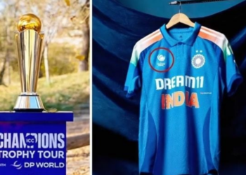 BCCI confirms India will wear jerseys featuring Pakistan's logo for Champions Trophy