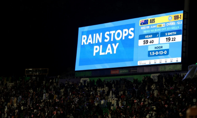 Australia enter Champions Trophy semis as rain washes out Afghanistan clash