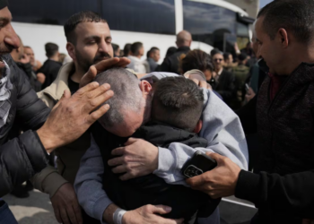 3 Israeli hostages, 183 Palestinian prisoners freed in latest Gaza exchange