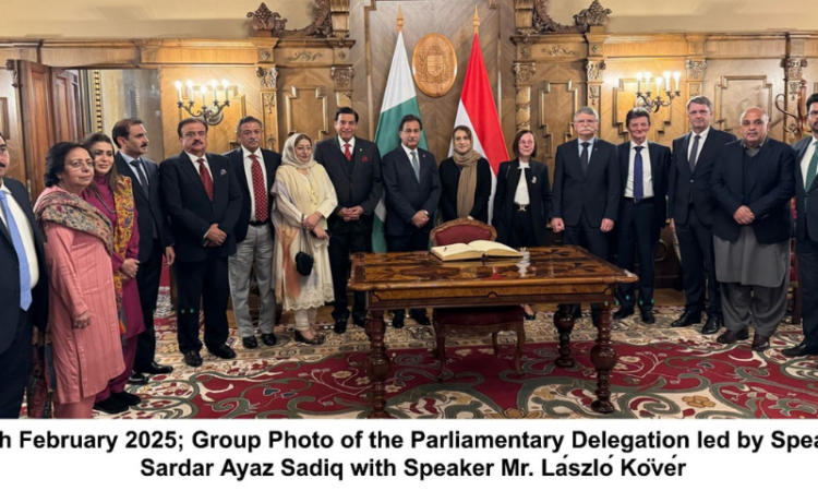 Pakistani & Hungarian Speakers vow to strengthen bilateral relations