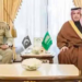 Gen Sahir Shamshad meets Saudi military leadership.