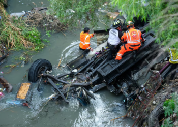 Guatemala bus plunges into ravine, killing at least 51