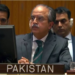 Pakistan condemns Palestinian expulsions, calls It ‘ethnic cleansing in real time’ at UNSC