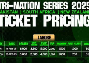 PCB announces ticket information for tri-nation series