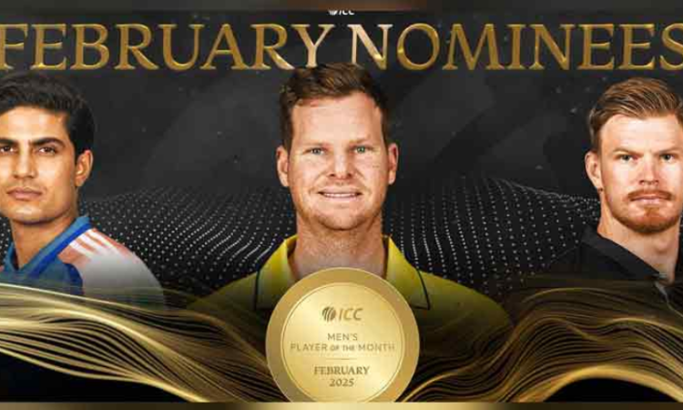 ICC Men’s Player of the Month nominees for February 2025 announced