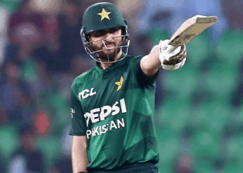 Agha’s fiery fifty powers Pakistan to mammoth total against Bangladesh
