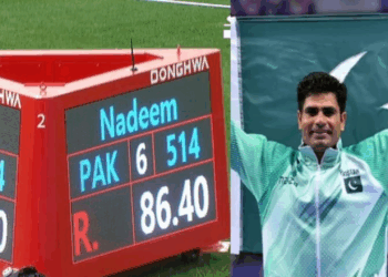 Arshad Nadeem strikes gold at Asian Athletics Championships with 86.40m throw