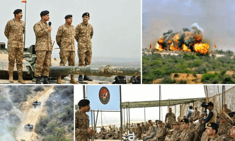COAS observes major military exercise ‘Hammer Strike’ amid India tensions