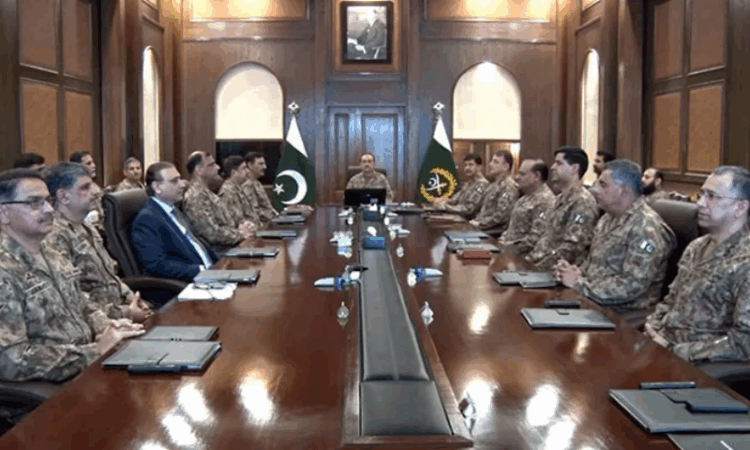 Army top brass warns of ‘iron fist response’ to Indian aggression at Corps Commanders Conference