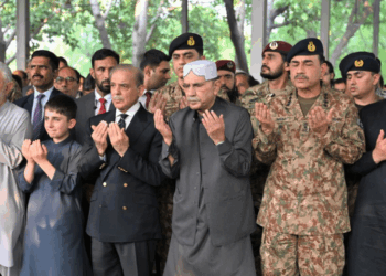 Funeral of martyred child Irtaza Abbas Turi held in Islamabad
