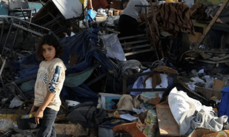 Israeli airstrikes on Gaza school and home kill over 50, spark global outcry
