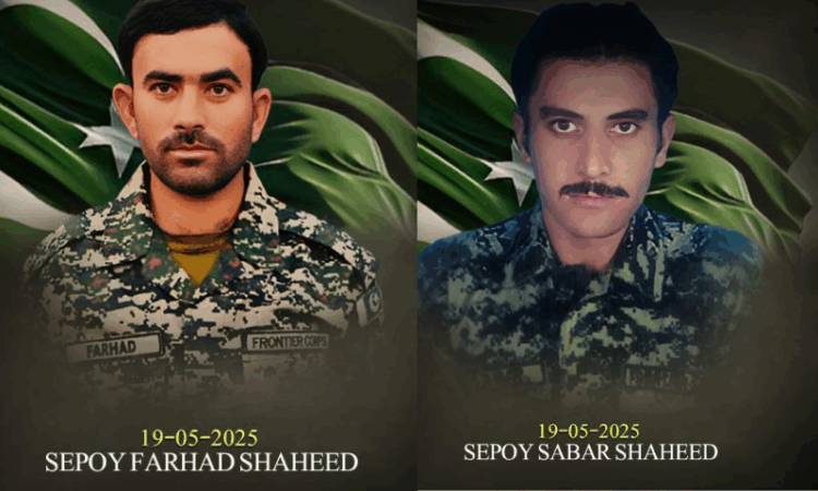 Nine Indian-backed terrorists killed in KP; two soldiers embrace martyrdom