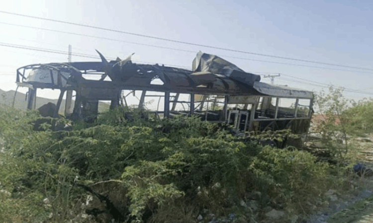 Khuzdar school bus targeted in suicide blast: three children, two teachers killed