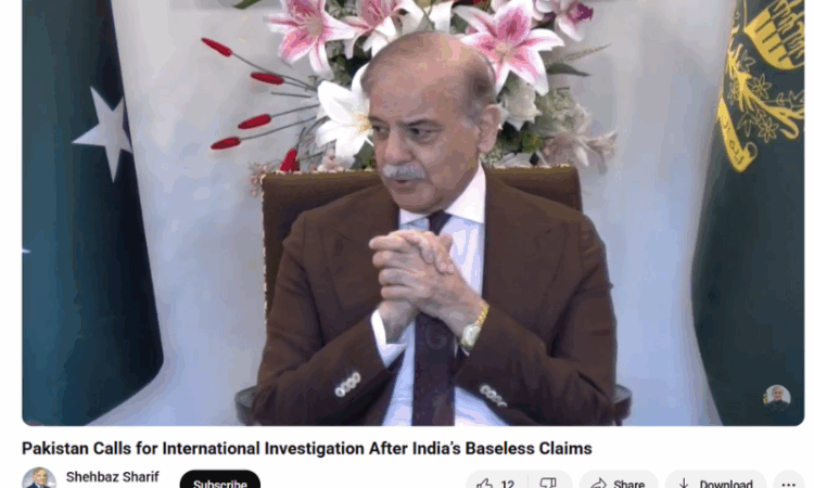 India blocks PM Shehbaz’s YouTube channel amid rising tensions