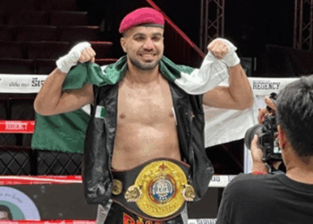 Pakistan's Shahir Afridi floors Indian opponent via TKO in Thailand