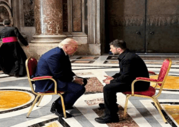 Zelenskiy, Trump discuss ceasefire, air defence, and sanctions during Vatican meeting