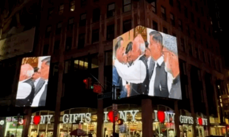 Field Marshal Asim Munir welcomed in US with Times Square tribute