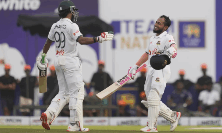 Bangladesh seize control of Galle Test as Shanto, Mushfiqur smash centuries