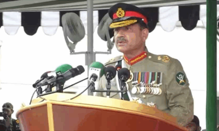 COAS warns India of decisive retaliation at Naval Academy parade