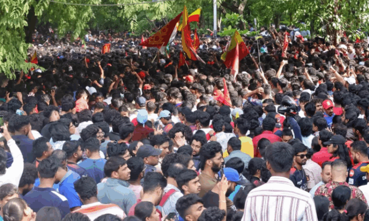 At least 11 dead in stampede outside cricket stadium in Southern India