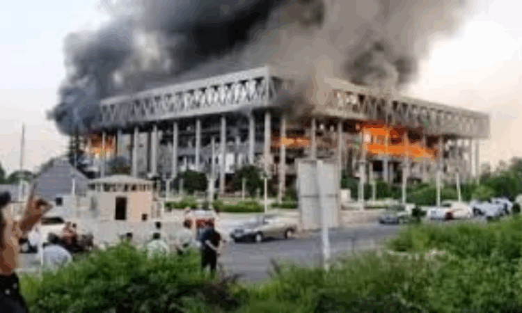 Iran state TV resumes broadcast after Israeli strike; Trump urges immediate talks