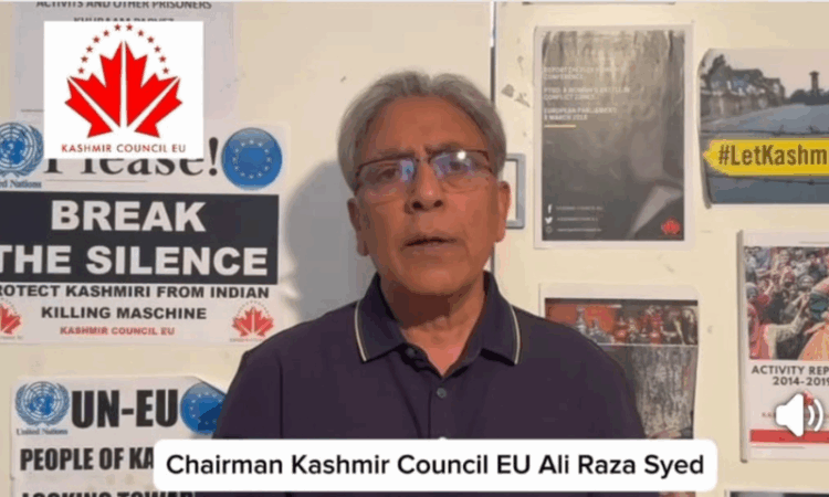 G7 should urge India to grant Kashmiris right to self-determination: KCEU Chairman Ali Raza Syed