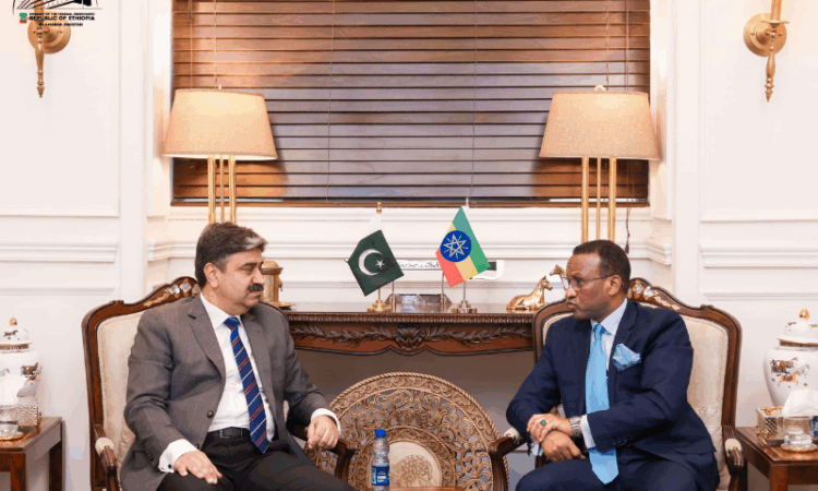 Ethiopian Ambassador meets defence secretary to discuss Pak-Ethiopia cooperation