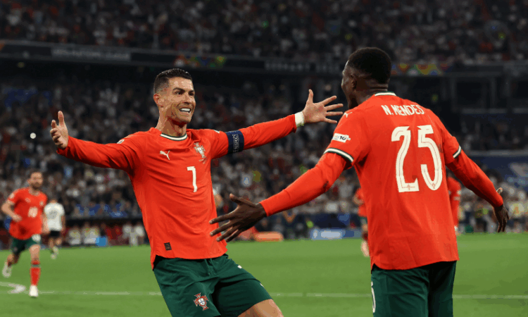 Ronaldo at 40 sends Portugal past Germany into Nations League final