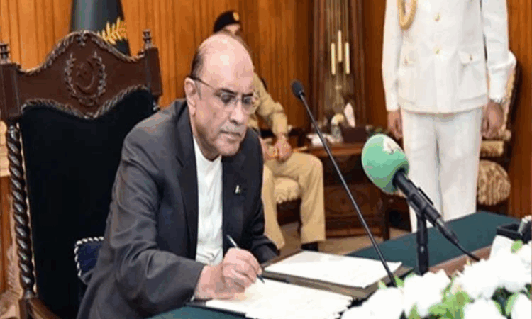 President signs Finance Bill 2025-26, budget to take effect from midnight