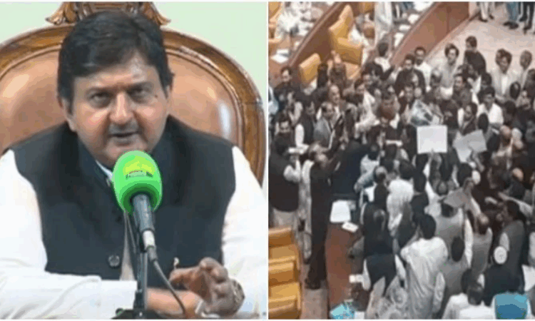 Punjab Assembly Speaker suspends 26 opposition lawmakers over rioting during budget session